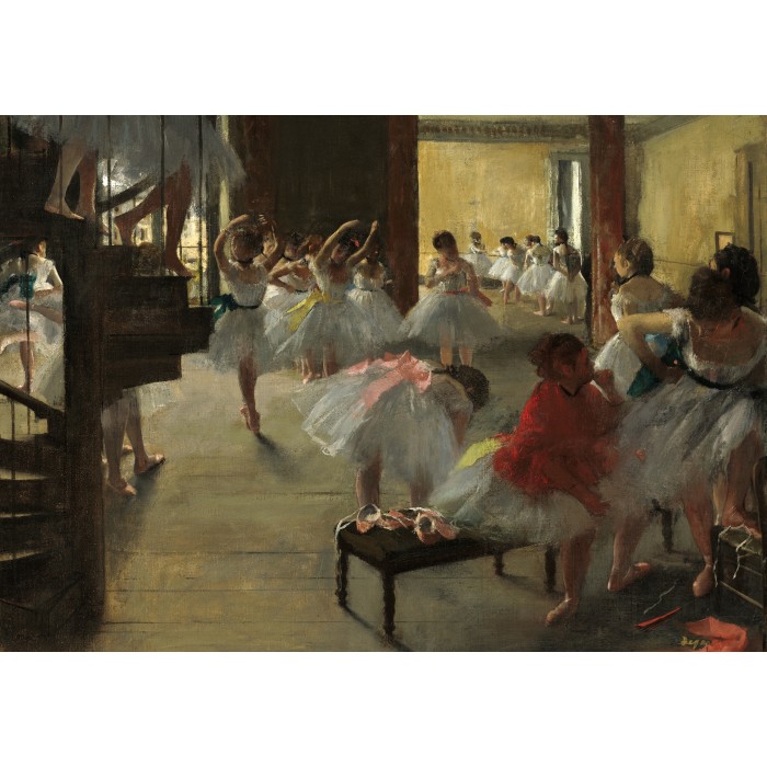 Puzzle Grafika-F-32830 Edgar Degas: The Dance Class, 1873