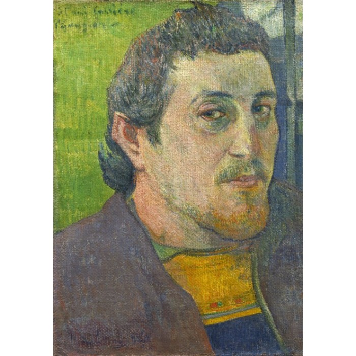 Paul Gauguin: Self-Portrait Dedicated to Carrière, 1888-1889