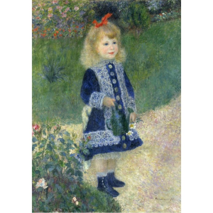 Puzzle Grafika-F-32871 Auguste Renoir : A Girl with a Watering Can, 1876