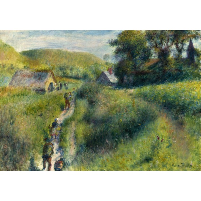 Puzzle Grafika-F-32873 Auguste Renoir: The Vintagers, 1879