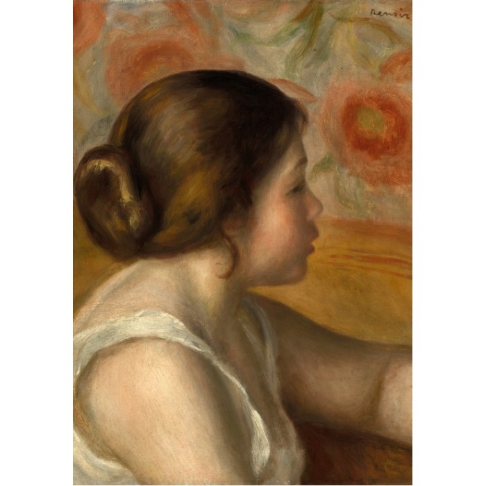 Auguste Renoir: Head of a Young Girl, 1890