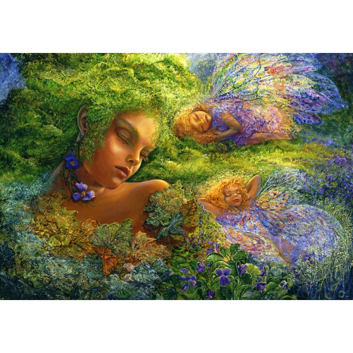 Puzzle Grafika-F-33038 Josephine Wall - Moss Maiden