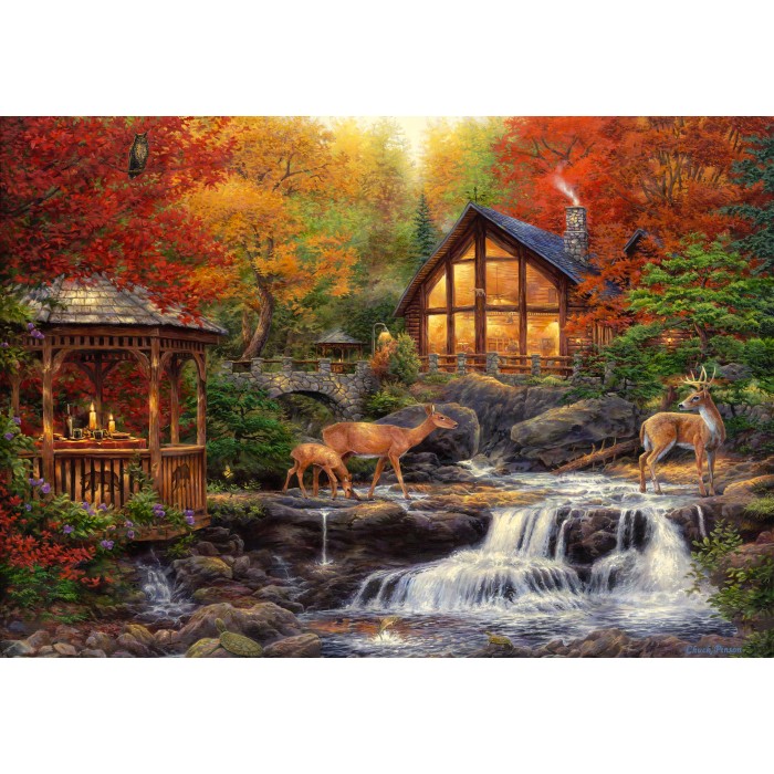 Puzzle  Grafika-F-33209 Chuck Pinson - The Colors of Life