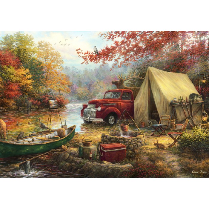 Puzzle  Grafika-F-33223 Chuck Pinson - Share the Outdoors