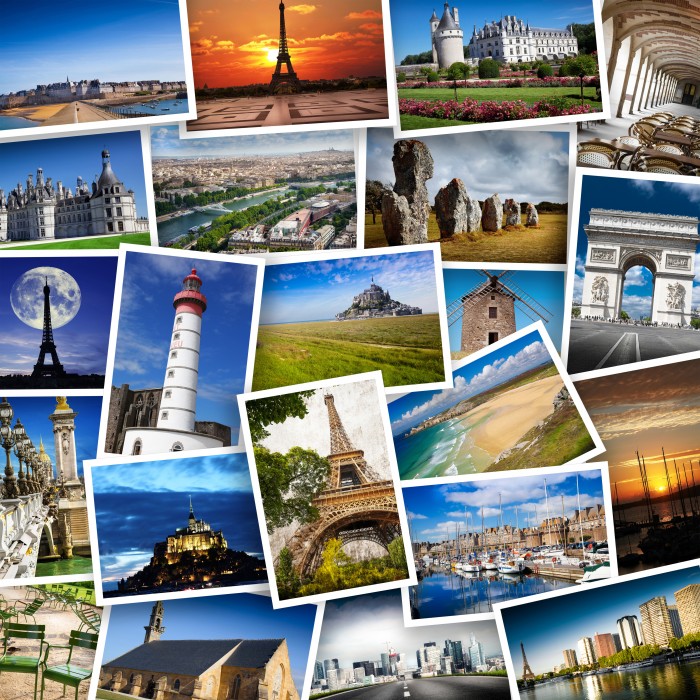 Puzzle Grafika-F-33399 Reise Durch Frankreich