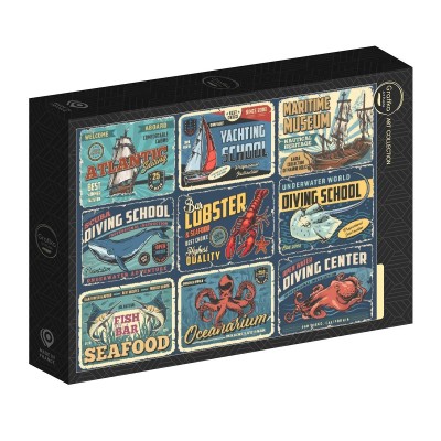 Puzzle Grafika-F-33658 Nautische Nostalgie