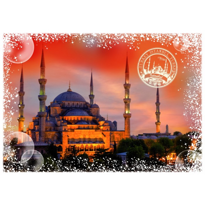 Puzzle Grafika-T-00233 Travel around the World - Türkei
