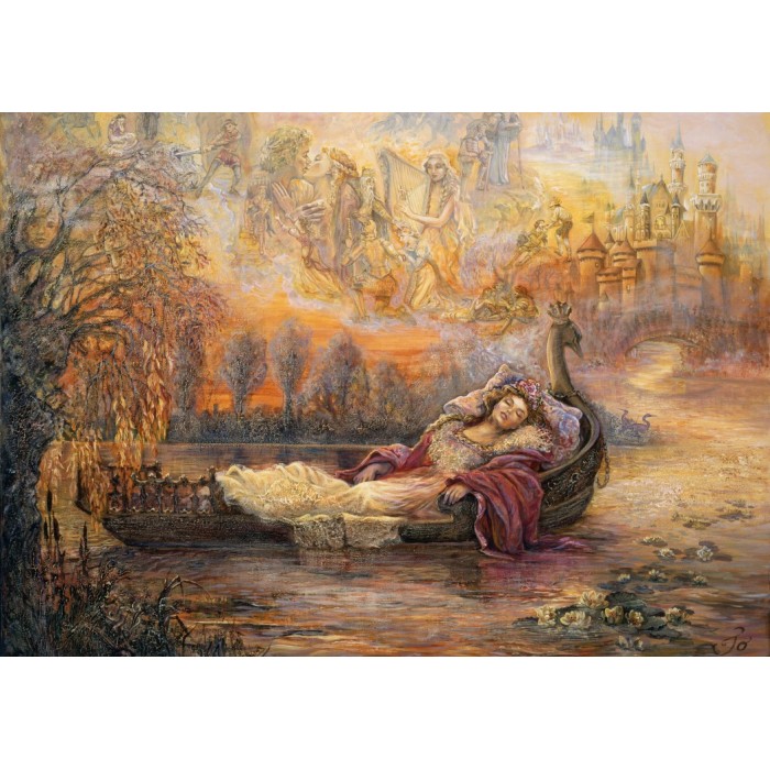 Puzzle  Grafika-T-00260 Josephine Wall - Dreams of Camelot