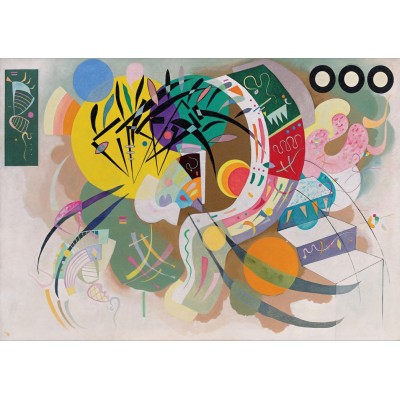 Puzzle Grafika-T-00323 Wassily Kandinsky - Dominant Curve, 1936