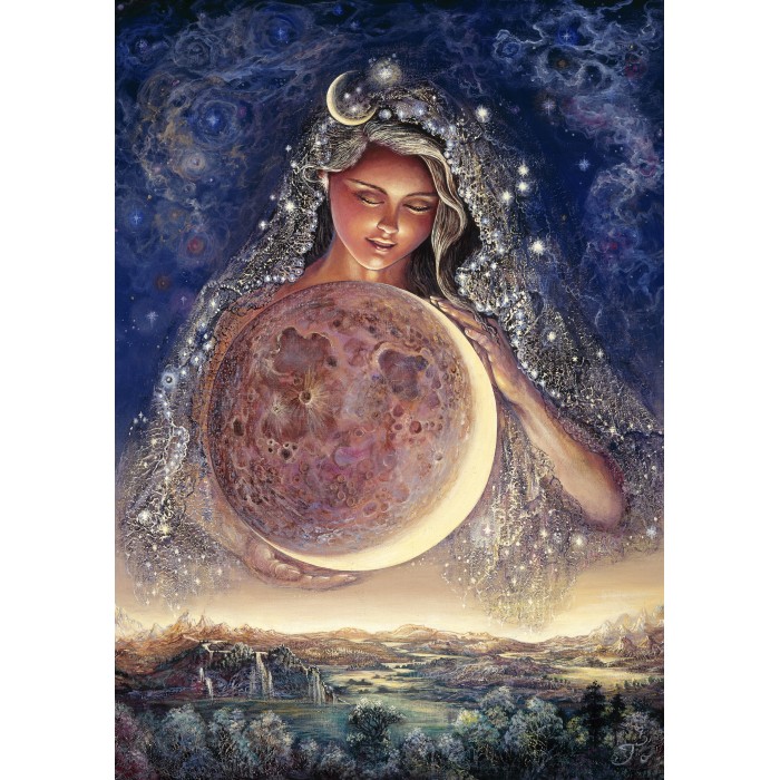 Puzzle  Grafika-T-00350 Josephine Wall - Moon Goddess