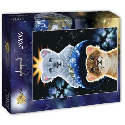 Puzzle Grafika-T-00405 Schim Schimmel - The very few