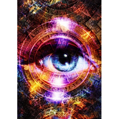 Puzzle Grafika-T-00642 Antike Maya-Kalender