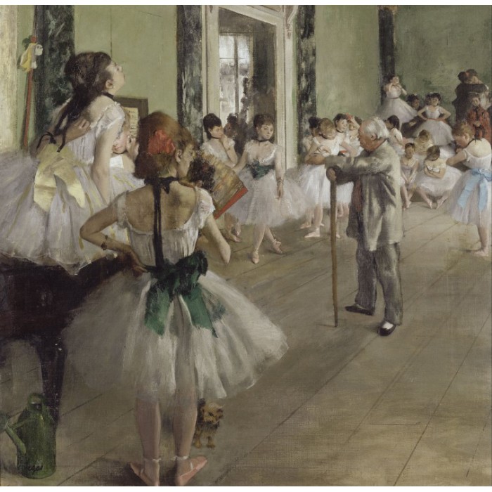 Edgar Degas: La classe de danse, 1871-1874