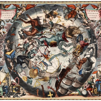 Puzzle Grafika-T-02321 Andreas Cellarius: Southern Hemisphere Constellations, 1661