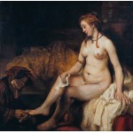 Puzzle  Grafika-T-02341 Rembrandt - Bathsheba at Her Bath, 1654
