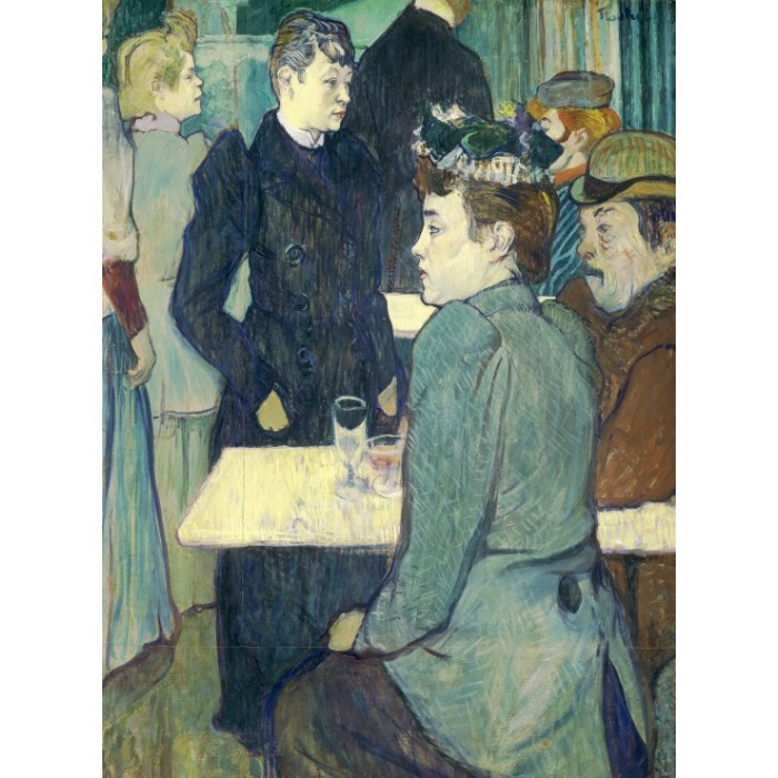 Puzzle   Henri de Toulouse-Lautrec: A Corner of the Moulin de la Galette, 1892