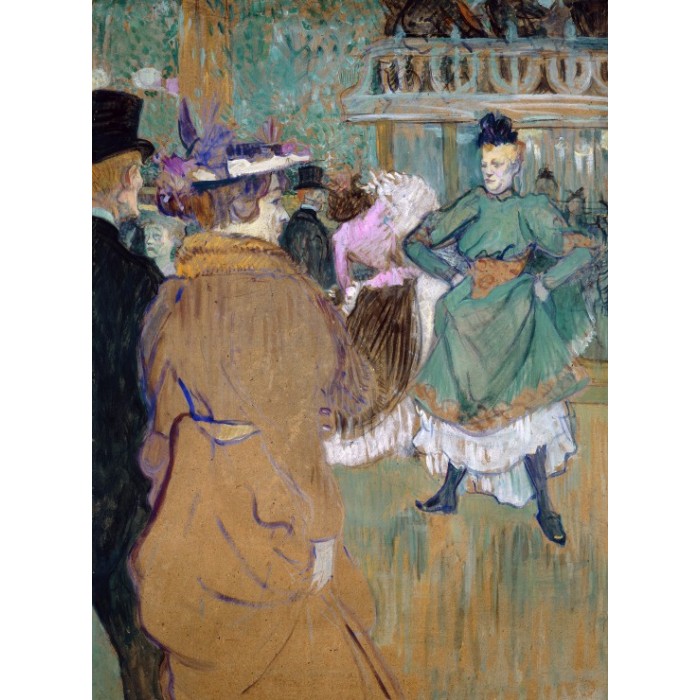 Puzzle   Henri de Toulouse-Lautrec: Quadrille at the Moulin Rouge, 1892