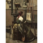 Puzzle   Jean-Baptiste-Camille Corot: The Artist's Studio, 1868