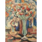 Puzzle   Leo Gestel: Still Life with Flowers in a Glass Vase, 1917