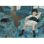 Puzzle   Mary Cassatt: Little Girl in a Blue Armchair, 1878