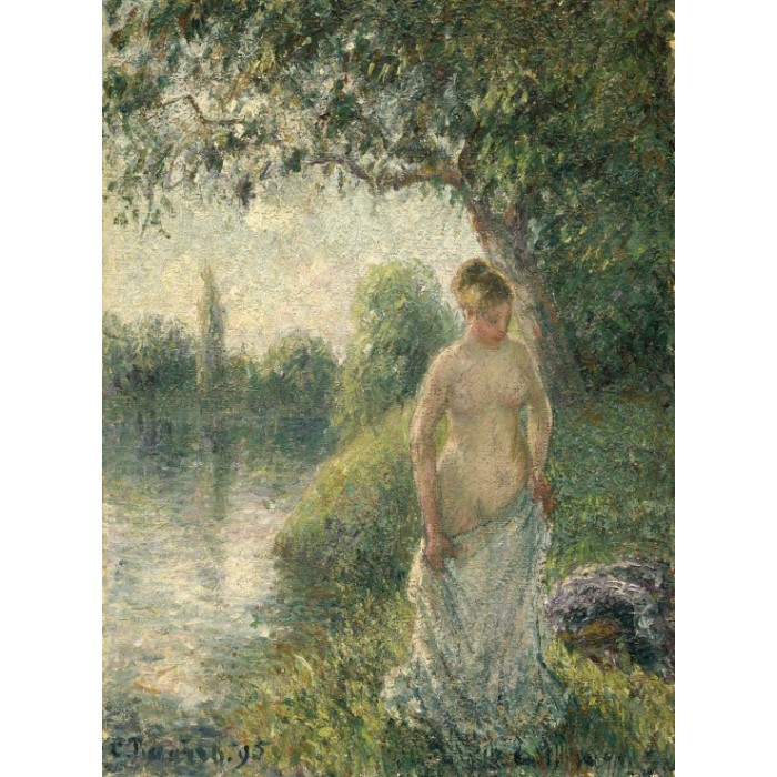 Puzzle   Pissarro Camille: The Bather, 1895