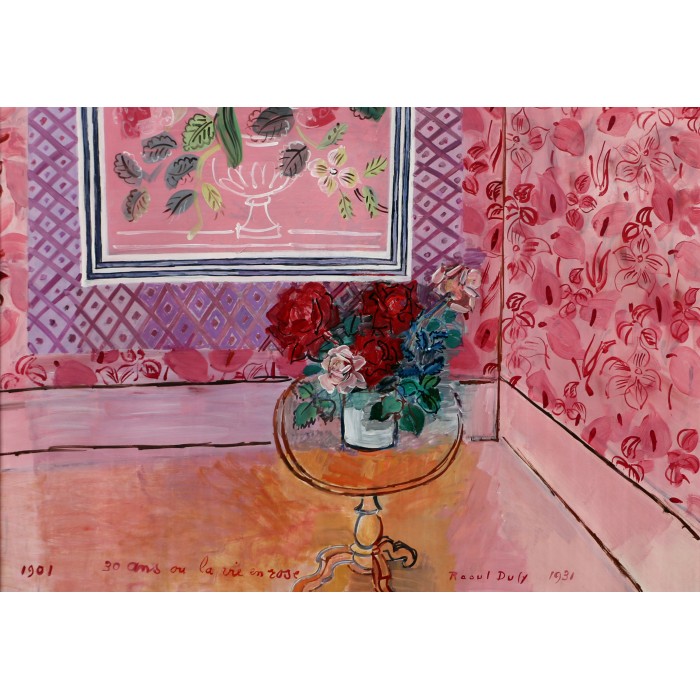 Puzzle   Raoul Dufy - 30 Jahre oder la vie en Rose, 1931