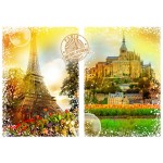 Puzzle   Travel around the World - Frankreich