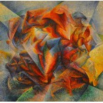 Puzzle   Umberto Boccioni: Dinamismo di un ciclista è un dipinto, 1913