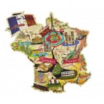  Harmandi-Puzzle-Creatif-90161 Holzpuzzle - Frankreich