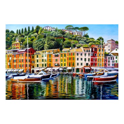 Puzzle House-Of-Puzzles-HP0706 Portofino Im Spiegel