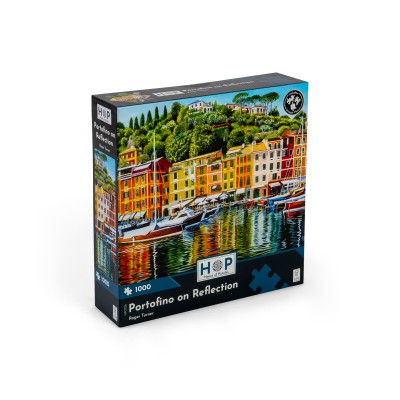 Puzzle House-Of-Puzzles-HP0706 Portofino Im Spiegel