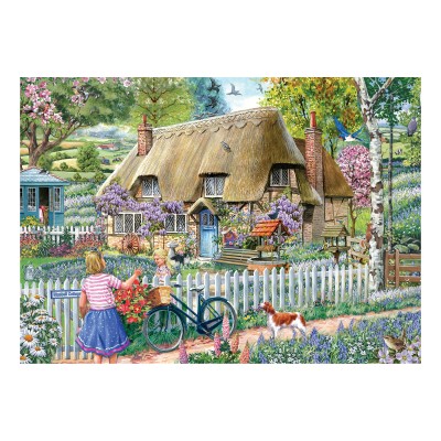 Puzzle House-Of-Puzzles-HP0711 Bluebell Cottage