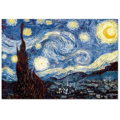 Puzzle Impronte-Edizioni-154 Vincent Van Gogh - Sternennacht