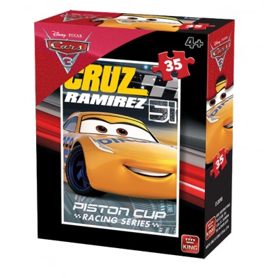 Puzzle King-Puzzle-05309-B Cars 3