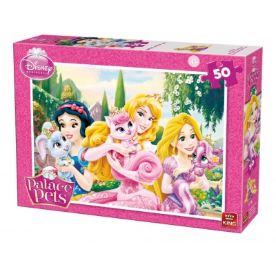 Puzzle King-Puzzle-05314-A Disney Princess - Palace Pets