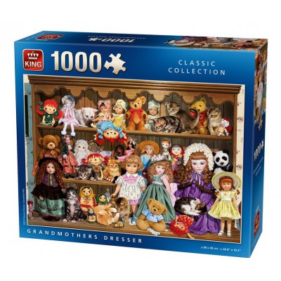 Puzzle King-Puzzle-05365 Großmutters Kommode