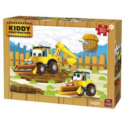 Puzzle King-Puzzle-05456 Kiddy Construction