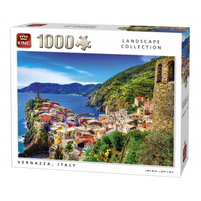 Puzzle King-Puzzle-05665 Vernazza, Italien