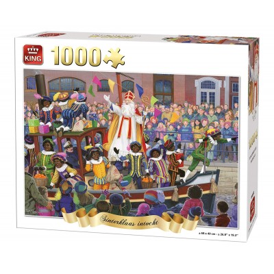 Puzzle King-Puzzle-05744 Sinterklaas intocht