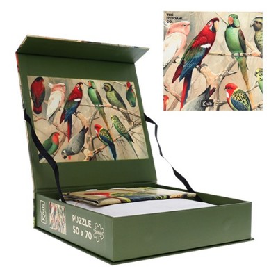 Puzzle Kiub-78903 Papageien