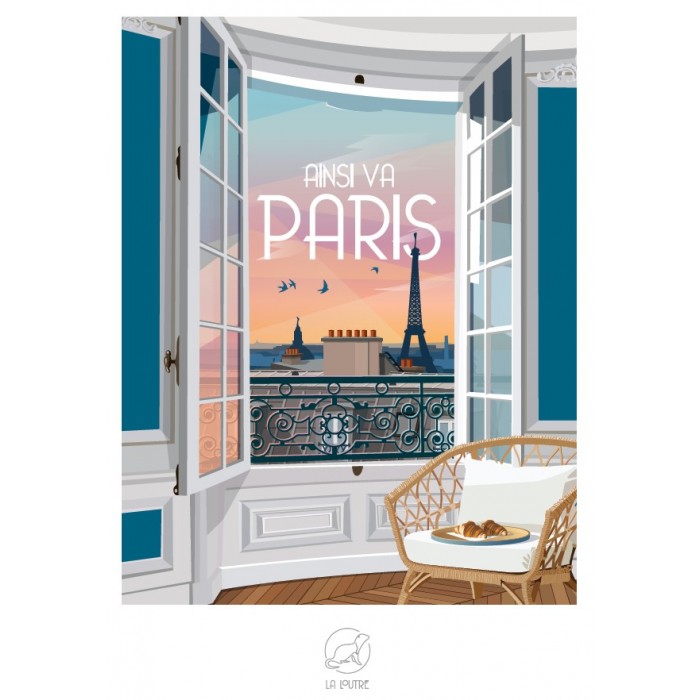 Puzzle  Puzzle-La-Loutre-5771 Ainsi va PARIS