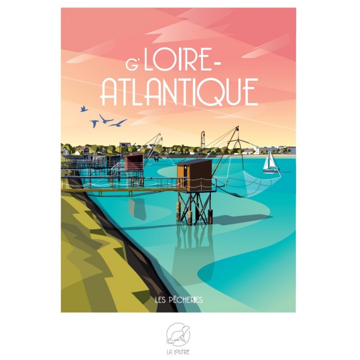 Puzzle Puzzle-La-Loutre-6136 G'LOIRE-ATLANTIQUE - Les Pêcheries