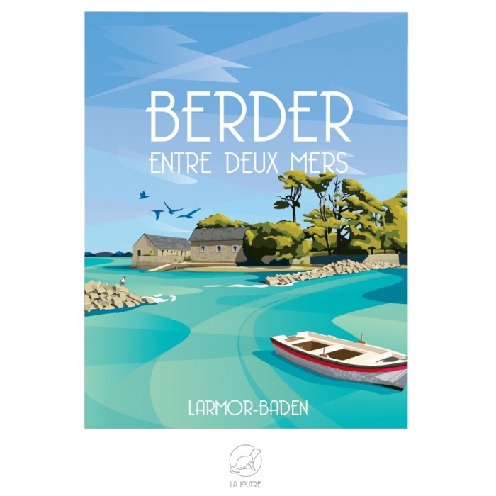 Puzzle  Puzzle-La-Loutre-6310 BERDER entre deux mers - LARMOR-BADEN