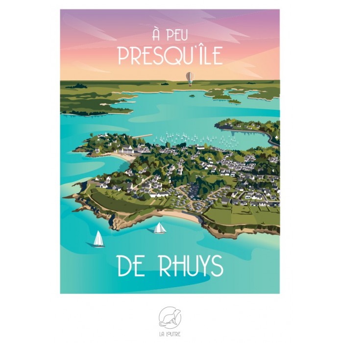 Puzzle  Puzzle-La-Loutre-7164 A Peu PRESQU'ÎLE DE RHUYS