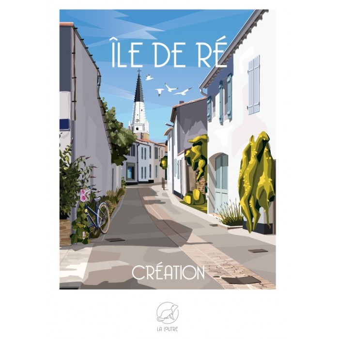 Puzzle  Puzzle-La-Loutre-7416 Île de RE Création