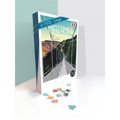 Puzzle Puzzle-La-Loutre-9854 MAZAMET TRAIT POUR TRAIT