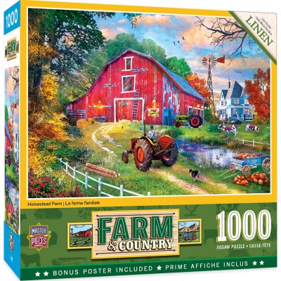 Master Pieces Homestead Farm 1000 Teile Puzzle Master-Pieces-72114