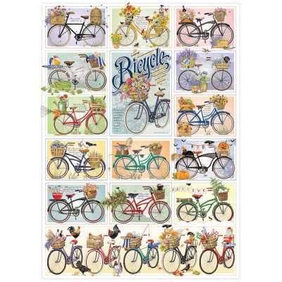 Cobble Hill Bicycles 1000 Teile Puzzle Cobble-Hill-40068