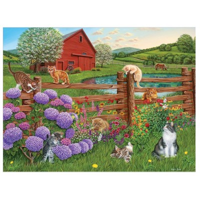 Cobble Hill XXL Teile - Farm Cats 275 Teile Puzzle Cobble-Hill-48015