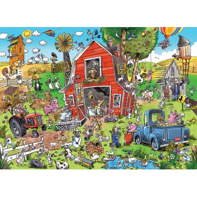 Cobble Hill Farmyard Folly 350 Teile Puzzle Cobble-Hill-47018